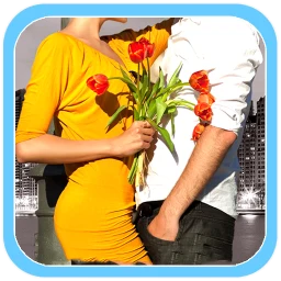 Lovely Hug Photo Frames