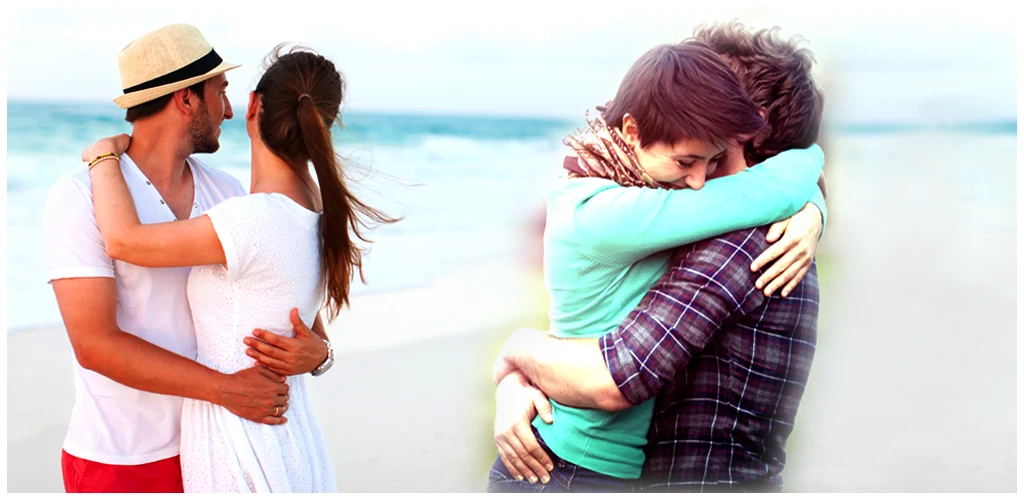 Lovely Hug Photo Frames screenshot